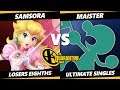 The Quarantine Series Losers Top 8 - Samsora (Peach) Vs Maister (Game & Watch) Smash Ultimate - SSBU