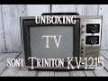 Unboxing Televisor Retro Sony Trinitron KV-1215