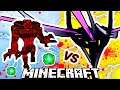 Wither Storm Vs. Rahovart in MInecraft