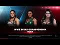 WWE 2K20 Paige VS Sarah Logan,Peyton Royce Triple Threat Tables Elimination Match WWE Divas Title