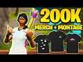 200,000 SUBSCRIBERS! (Merch Release + Fortnite Montage) [CLOSED]