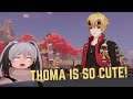 ARRIVING TO INAZUMA | I love Thoma, that's it that the video | Genshin Impact