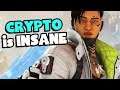 CRYPTO IS ACTUALLY SO BROKEN!! - Apex Legends Funny & Epic Moments #127