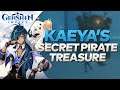 Genshin Impact Kaeya Secret Pirate Treasure Gameplay Walkthrough