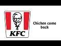 KFC chicken back