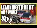 Learning To Drift On A Wheel Day 2 | Thrustmaster TX (Forza Horizon 4) TANDEMS ALREADY?!