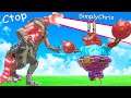 MechaGodzilla vs Mr. Krabs is the Dumbest Fight Ever in Animal Revolt Battle Simulator Multiplayer!