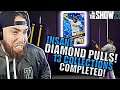 MONSTER DIAMOND PULLS & HALF THE MLB COLLECTION DONE! MLB THE SHOW 21 DIAMOND DYNASTY!