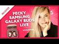 Pecky Samsung Galaxy Buds Live  | Beta Test s Alžbětou Trojanovou