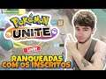 POKÉMON UNITE BETA ANDROID - LIVE COM INSCRITOS
