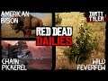 RDR2 Wild Feverfew, Bison and chain Pickerel  locations -  Daily Challenges Red Dead Online