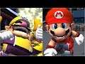Super Mario Strikers - Wario vs Mario - GameCube Gameplay (4K60fps)