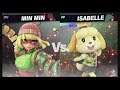 Super Smash Bros Ultimate Amiibo Fights – Min Min & Co #461 Min Min vs Isabelle