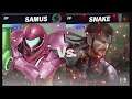 Super Smash Bros Ultimate Amiibo Fights  – Request #13978 Samus vs Snake