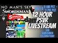 12 Hour PSVR Livestream 500 Subscriber Celebration! No Man's Sky VR, Skyrim VR, Boxed In, Swordsman