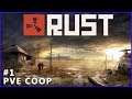 Rust (pve - coop) #1 | Découverte du PvE avec Lhynns