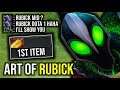 ART OF RUBICK..!! Radiance 1st Item Rubick Mid Lane by Kindvallain 7.22 | Dota 2