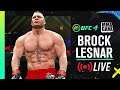 BROCK LESNAR UFC 4 RANKED FIGHTS!