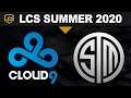 C9 vs TSM, Game 1 - LCS 2020 Summer Playoffs Round 3 - Cloud9 vs Team SoloMid G1