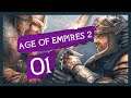 "Classic Strategy" Age of Empires 2 HD Gameplay PC Let's Play Part 1