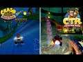 Crash Team Racing Nitro-Fueled - Deep Sea Driving COMPARISON! PS2 VS PS4 Gameplay Comparison