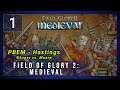 Field of Glory 2: Medieval -  Hastings PBEM vs. Moerp #001 | [Deutsch / Multiplayer / LP]