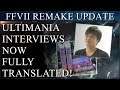 Final Fantasy 7 Remake Ultimania interview now fully translated!