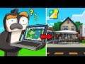I use GOOGLE MAPS to Build My Minecraft House