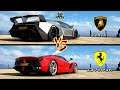 LaFerrari vs Lamborghini Veneno - Drag, Rolling & Highway Races | Forza Horizon 4