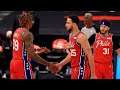 NBA 2k21 PS4 Philadelphie 76ers vs Indiana Pacers NBA Regular Season Game 21