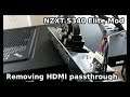 NZXT S340 Elite modding - removing HDMI passthrought | Guide