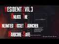 Resident Evil 3 Remake - Easy Infinite Rocket Launcher, Infinite Pistol & Hot Dogger Save + Download