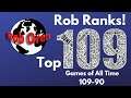 Rob's 109 Games of All Time: 109-90