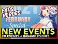 So Many New EVENTS! Exos Heroes