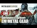Sobrevivência hardcore em Metal Gear - sem HUD