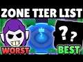 The BEST & Worst Brawlers in Hot Zone | Hot Zone Tier List!