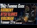 The DIVISION 2 | Daily Farming Guide | HARMONY RIFLE | February 27 | Beginner & Returning Players