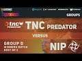 TNC Predator vs Ninjas in Pyjamas Game 1 (BO3) | EPICENTER 2019 Major