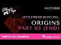Whitney Plays Extra Life 2020 - Let's Stream Silent Hill Origins (PSP) (PART 03) (END)