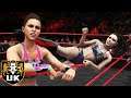 WWE 2K20 NXT UK AOIFE VALKYRIE VS TEGAN NOX