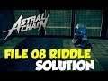 Astral Chain File 08 Strange Officer Riddle Solution