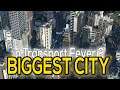 BIGGEST CITY! Transport Fever 2: City Timelapse