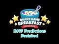 Board Game Breakfast - 2019 Predictions Revisited