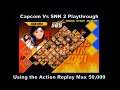 Capcom Vs SNK 2 Sakura Playthrough using the Ps2 Action Replay Max 50,000 :D