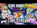 Crash Bandicoot 4: It's About Time (Part 1) Live Stream + Nintendo eShop Card Giveaway!