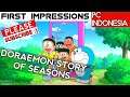 Doraemon Story of Seasons Gameplay Indonesia PC First Impressions