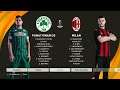 eFootball PES 2021  Panathinaikos vs AC Milan 4:1 (UEFA Europa League Final)