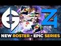 EG NEW ROSTER FIRST OFFICIAL MATCH with iceiceice - SUPER EPIC Series vs 4 Zoomers - NA DPC 2021