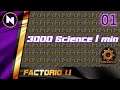 Factorio Reverse Megabase | #1 SCIENCE MANIA | Lets Play