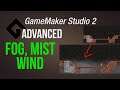 🔴Fog, mist or wind with particles [Game Maker Studio 2 | Advanced]